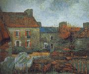 Paul Gauguin Poore farmhouse oil on canvas